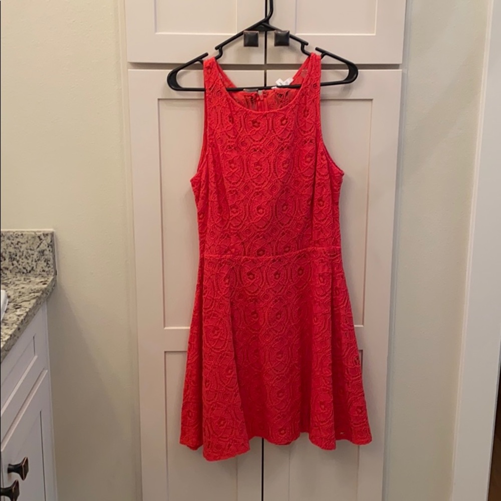 Coral sundress